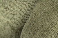 AVIGNON Drehbarer Retro Stuhl Chenille Metallbeine