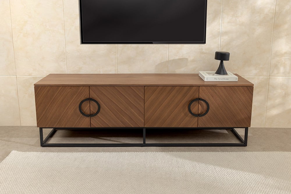 ORGANIC LIVING Solid sideboard 175cm mango wood organic design
