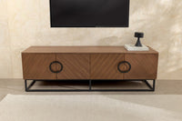 ORGANIC LIVING Solid sideboard 175cm mango wood organic design