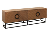 ORGANIC LIVING Solid sideboard 175cm mango wood organic design