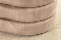 VOGUE Extravagante Polsterbank 115cm Sitzbank mit Stauraum