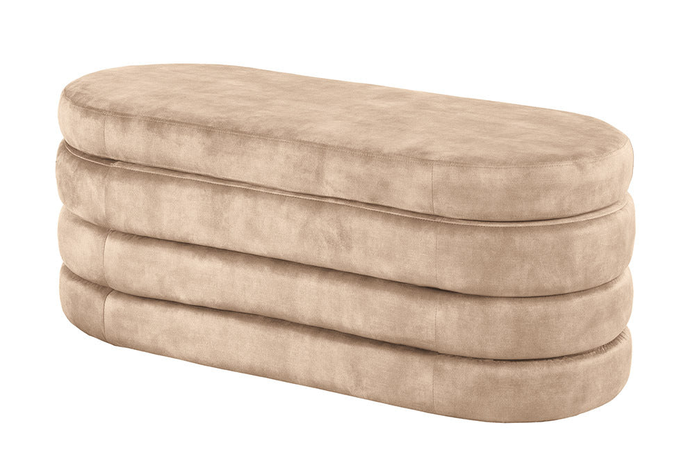 VOGUE Extravagante Polsterbank 115cm Sitzbank mit Stauraum