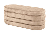 VOGUE Extravagante Polsterbank 115cm Sitzbank mit Stauraum