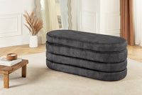 VOGUE Extravagante Polsterbank 115cm Sitzbank mit Stauraum
