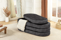 VOGUE Extravagante Polsterbank 115cm Sitzbank mit Stauraum