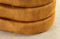 VOGUE Extravagante Polsterbank 115cm Sitzbank mit Stauraum