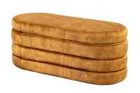 VOGUE Extravagante Polsterbank 115cm Sitzbank mit Stauraum
