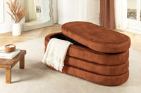 VOGUE Extravagante Polsterbank 115cm Sitzbank mit Stauraum