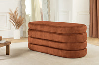 VOGUE Extravagante Polsterbank 115cm Sitzbank mit Stauraum
