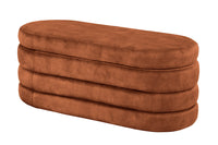 VOGUE Extravagante Polsterbank 115cm Sitzbank mit Stauraum