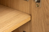 ORGANIC LIVING Solid sideboard 175cm mango wood organic design