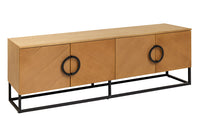 ORGANIC LIVING Solid sideboard 175cm mango wood organic design