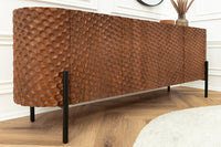 ORGANIC LIVING Solid sideboard 175cm mango wood organic design