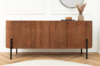 ORGANIC LIVING Solid sideboard 175cm mango wood organic design