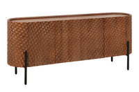 ORGANIC LIVING Solid sideboard 175cm mango wood organic design