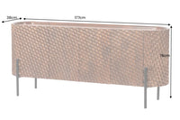 ORGANIC LIVING Solid sideboard 175cm mango wood organic design