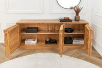 ORGANIC LIVING Solid sideboard 175cm mango wood organic design