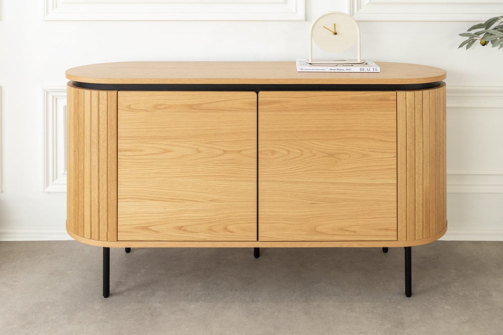 ORGANIC LIVING Solid sideboard 175cm mango wood organic design