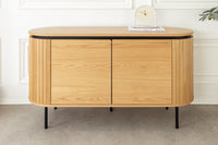 ORGANIC LIVING Solid sideboard 175cm mango wood organic design