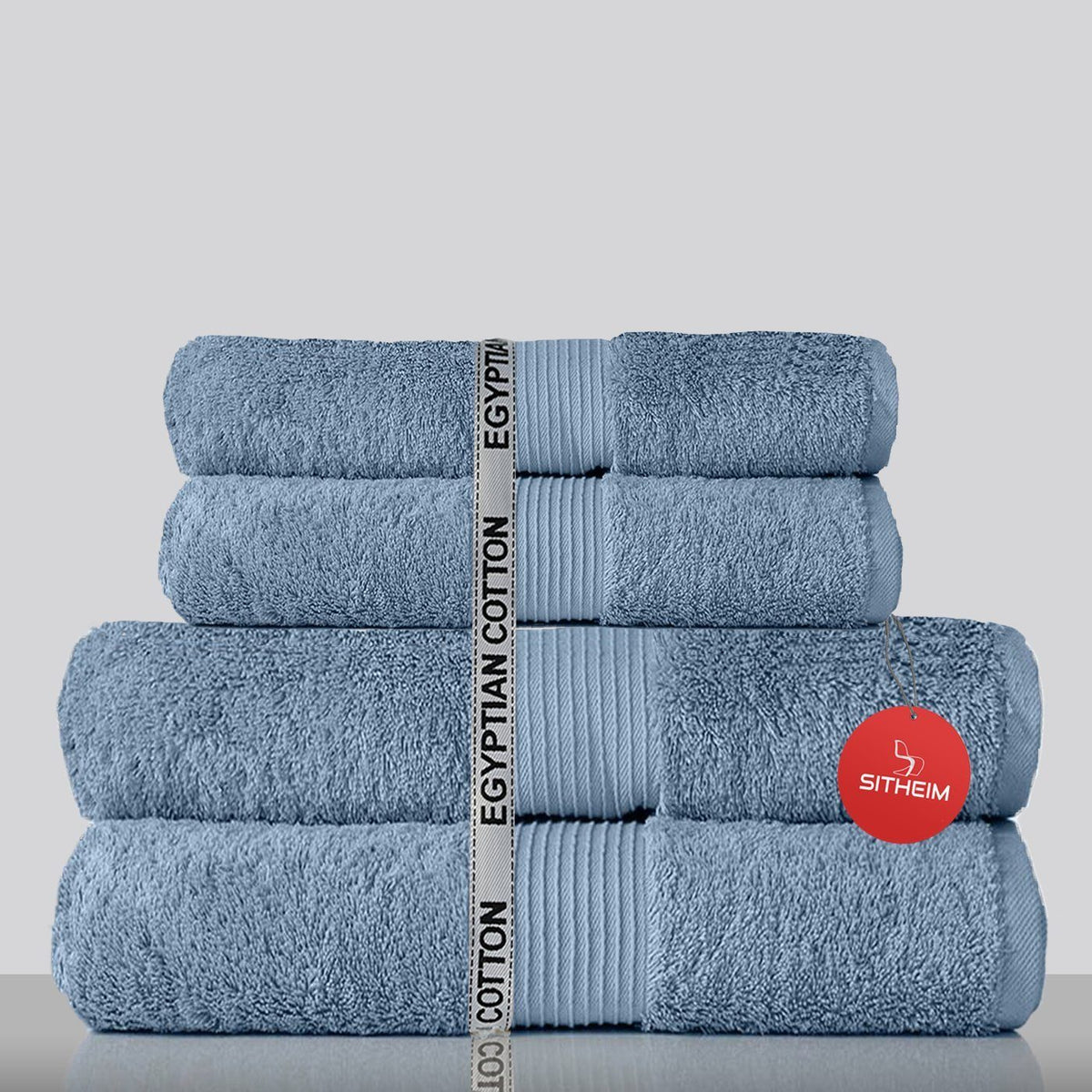 Towel set GIZA LINE towels made of 100% Egyptian cotton 4-piece towel set