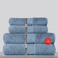 Towel set GIZA LINE towels made of 100% Egyptian cotton 4-piece towel set