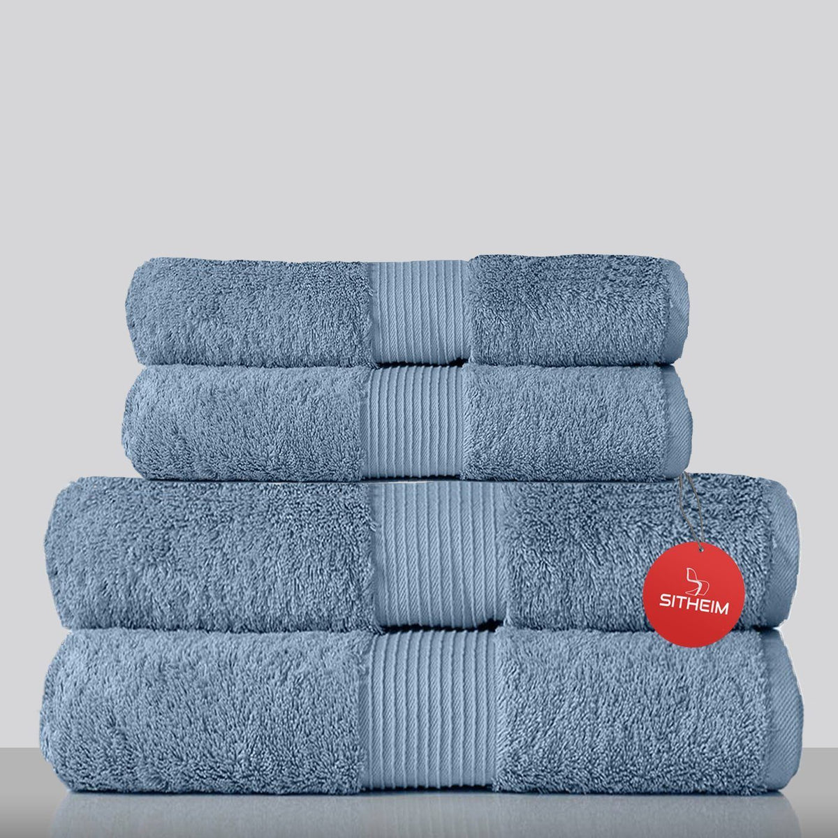 Towel set GIZA LINE towels made of 100% Egyptian cotton 4-piece towel set