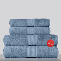 Towel set GIZA LINE towels made of 100% Egyptian cotton 4-piece towel set
