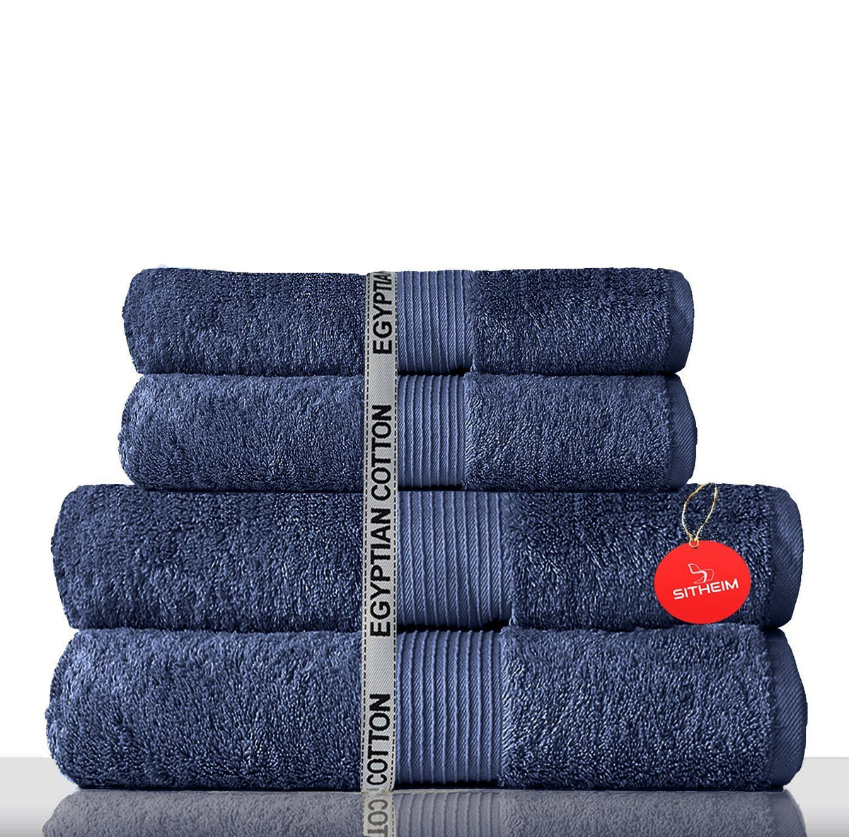Towel set GIZA LINE towels made of 100% Egyptian cotton 4-piece towel set