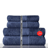 Towel set GIZA LINE towels made of 100% Egyptian cotton 4-piece towel set