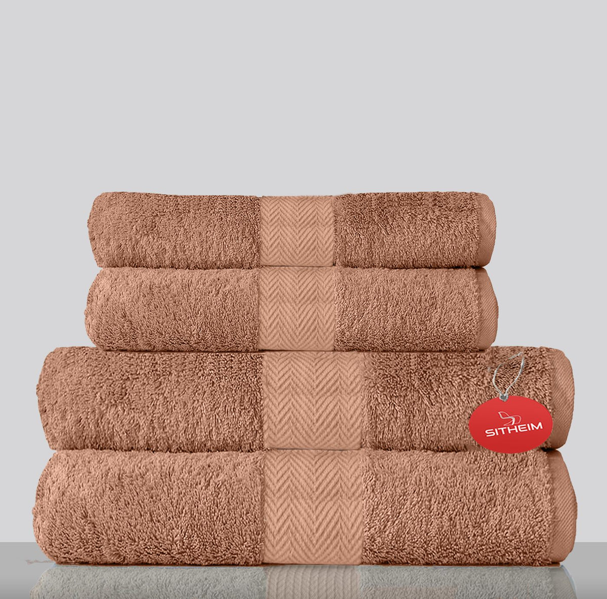 Handtuch Set KING TUT Handtücher aus 100% ägyptischer Baumwolle 4-teiliges