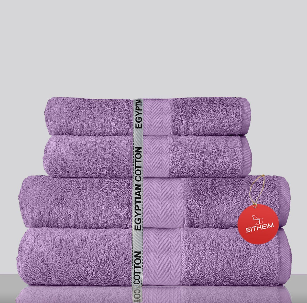 Handtuch Set KING TUT Handtücher aus 100% ägyptischer Baumwolle 4-teiliges