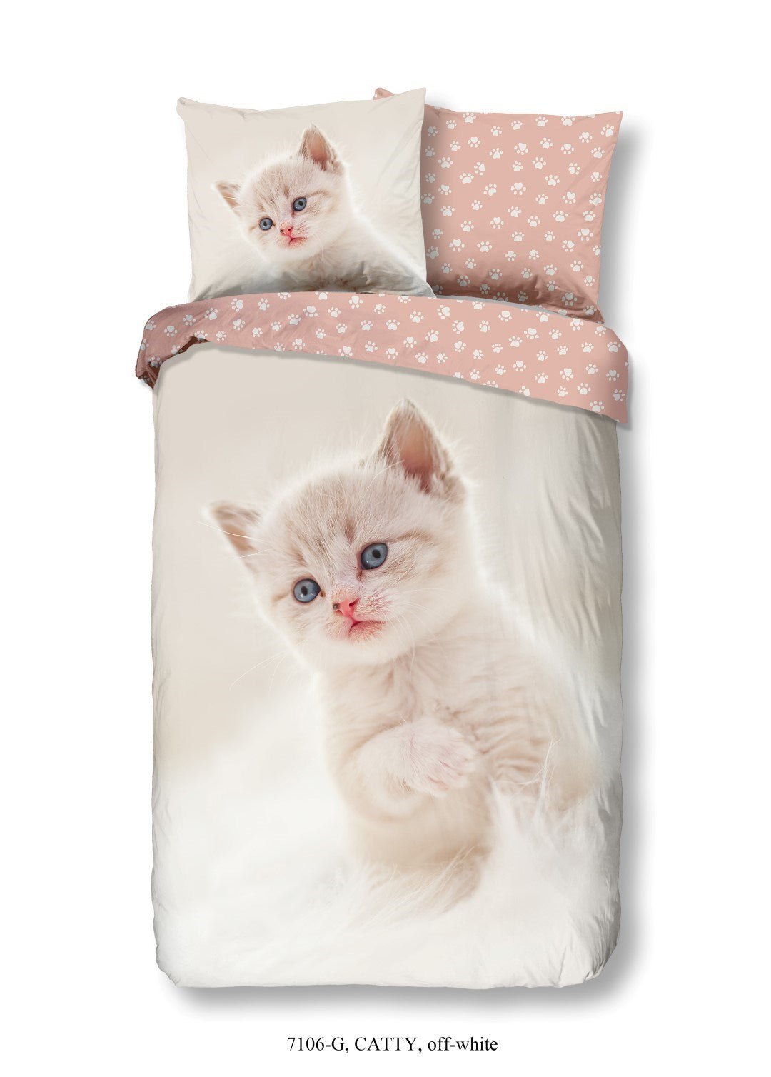 Kinderbettwäsche Catty Bettwäsche-Set
