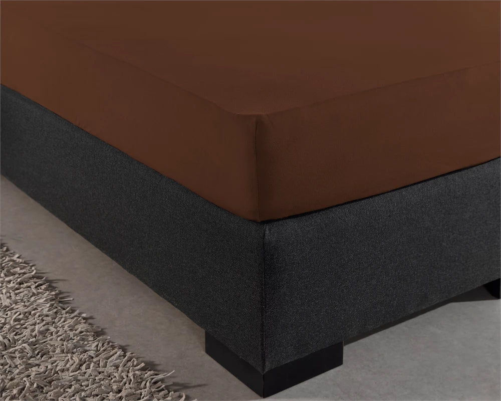 Fitted sheet DOUBLE JERSEY FITTED SHEET made of 100% cotton