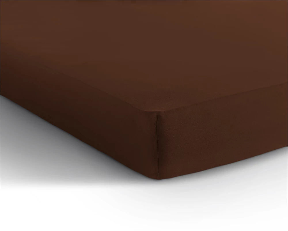 Fitted sheet DOUBLE JERSEY FITTED SHEET made of 100% cotton