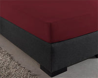 Fitted sheet DOUBLE JERSEY FITTED SHEET made of 100% cotton