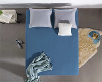 Fitted sheet DOUBLE JERSEY FITTED SHEET made of 100% cotton