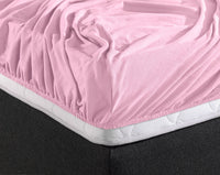 Fitted sheet DOUBLE JERSEY FITTED SHEET made of 100% cotton