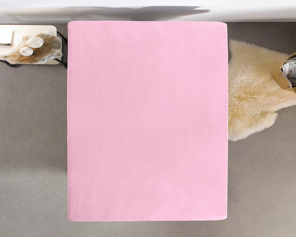 Fitted sheet DOUBLE JERSEY FITTED SHEET made of 100% cotton