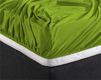 Fitted sheet DOUBLE JERSEY FITTED SHEET made of 100% cotton
