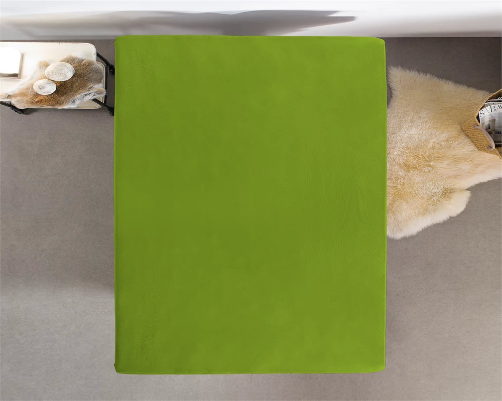 Fitted sheet DOUBLE JERSEY FITTED SHEET made of 100% cotton