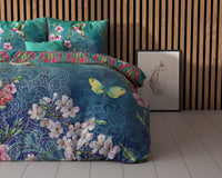 Bettwäsche Set Bettbezug und Kissen - Brenda Blue