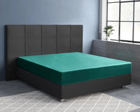Spannbettlaken SATIN-SPANNBETTLAKEN aus 100% Baumwollsatin
