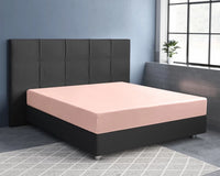 Spannbettlaken SATIN-SPANNBETTLAKEN aus 100% Baumwollsatin