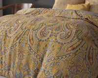 Bettwäsche Emeline Gold Bettbezug mit Kissenbezug