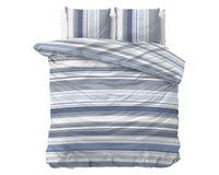Stripy Bettbezug mit Kissenbezug