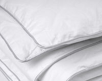 Perkal Cotton Touch Sommerdecke Weiß