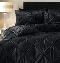 Bettwäsche-Set Bettbezug & Kissenbezüge Velvet Pintuck