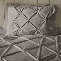 Bettwäsche-Set Bettbezug & Kissenbezüge Velvet Pintuck