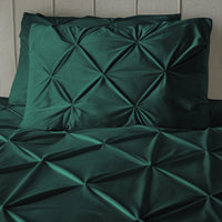 Bettwäsche-Set Bettbezug & Kissenbezüge Velvet Pintuck
