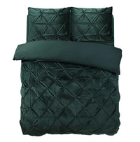 Bettwäsche-Set Bettbezug & Kissenbezüge Velvet Pintuck